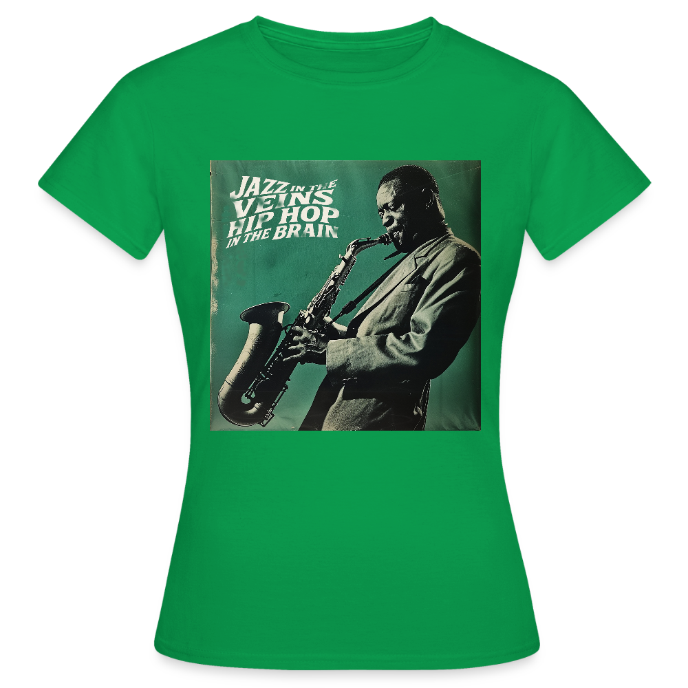 Groove in the Mind, T-shirt dam - kellygrön