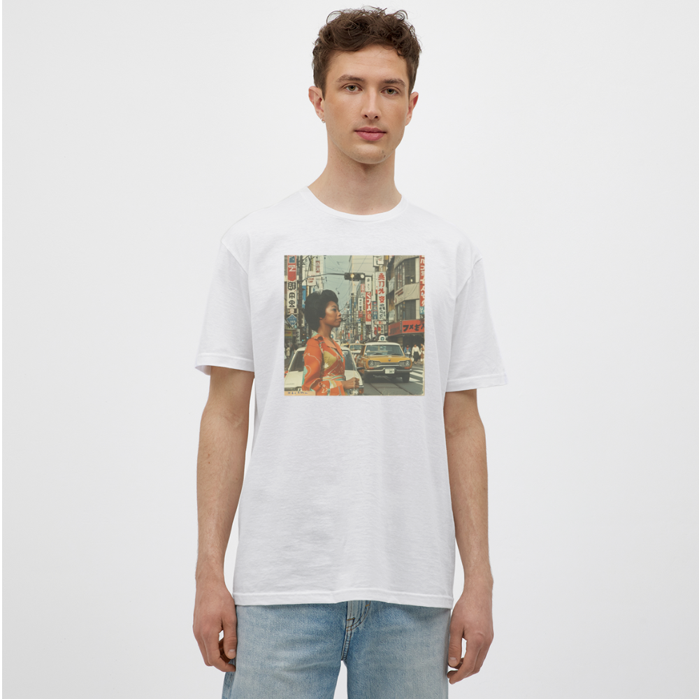 Yumi Sakamoto, T-shirt herr - vit