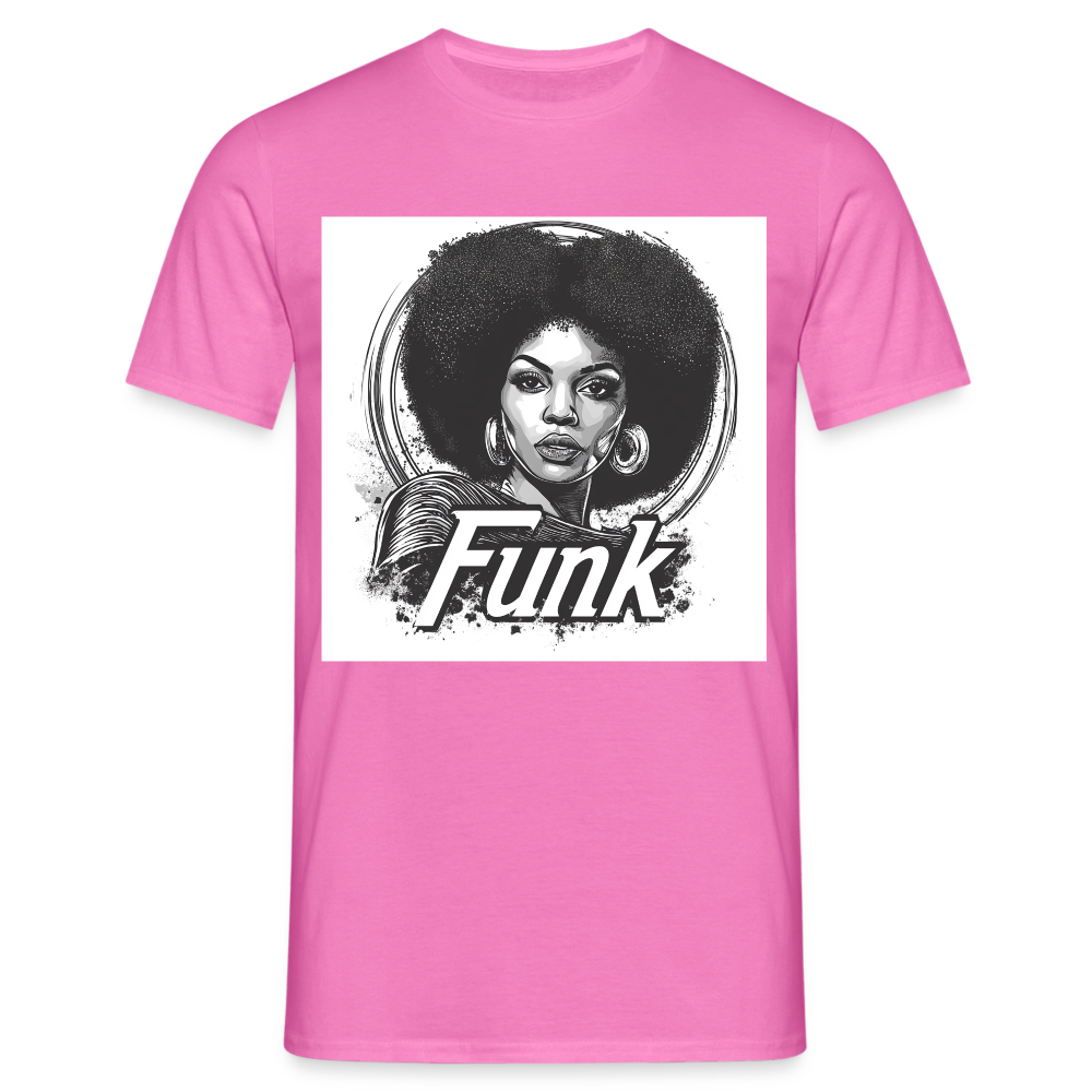 Funk Queen: Power in Motion, T-shirt herr - rosa