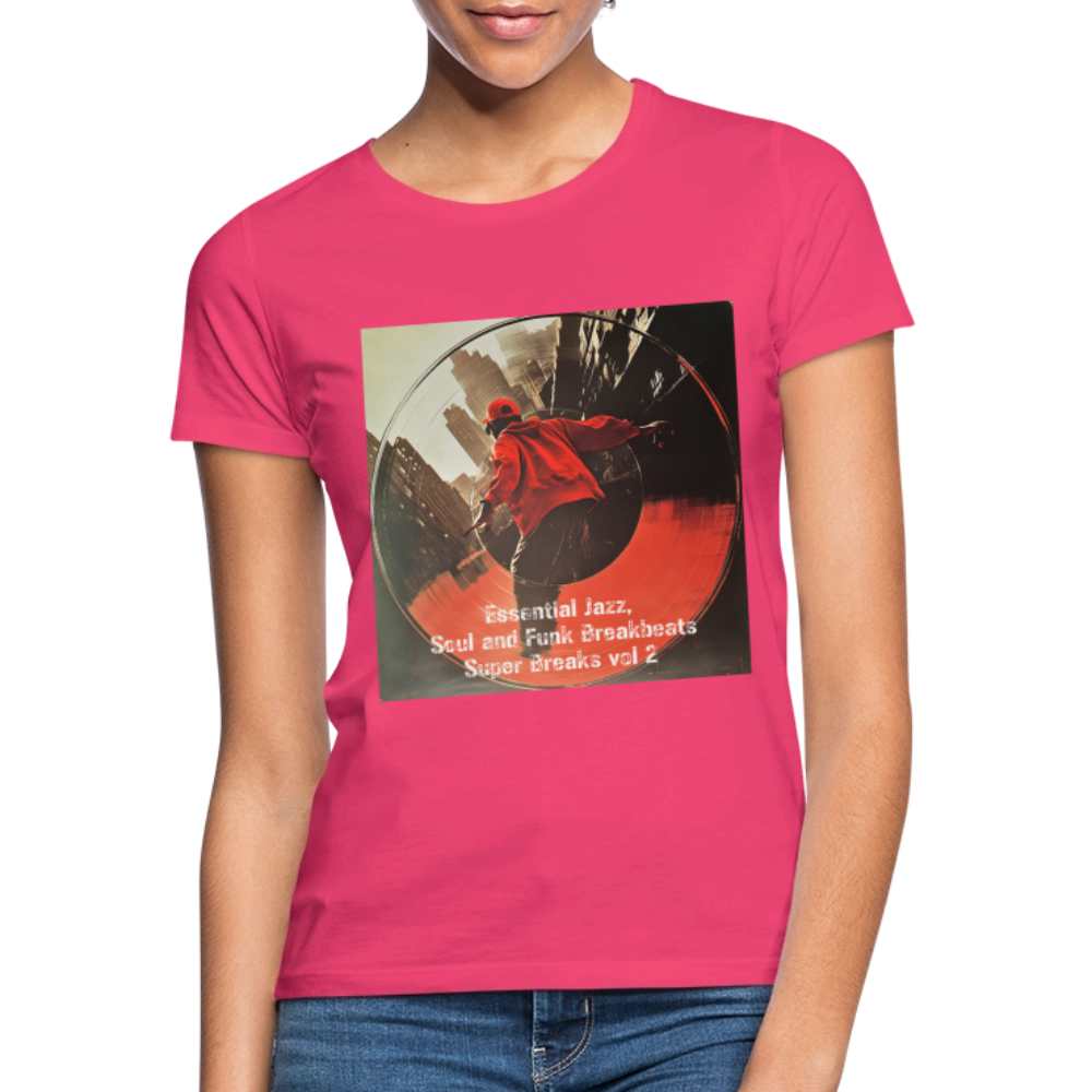 Super Breaks vol 2, T-shirt dam - azalea