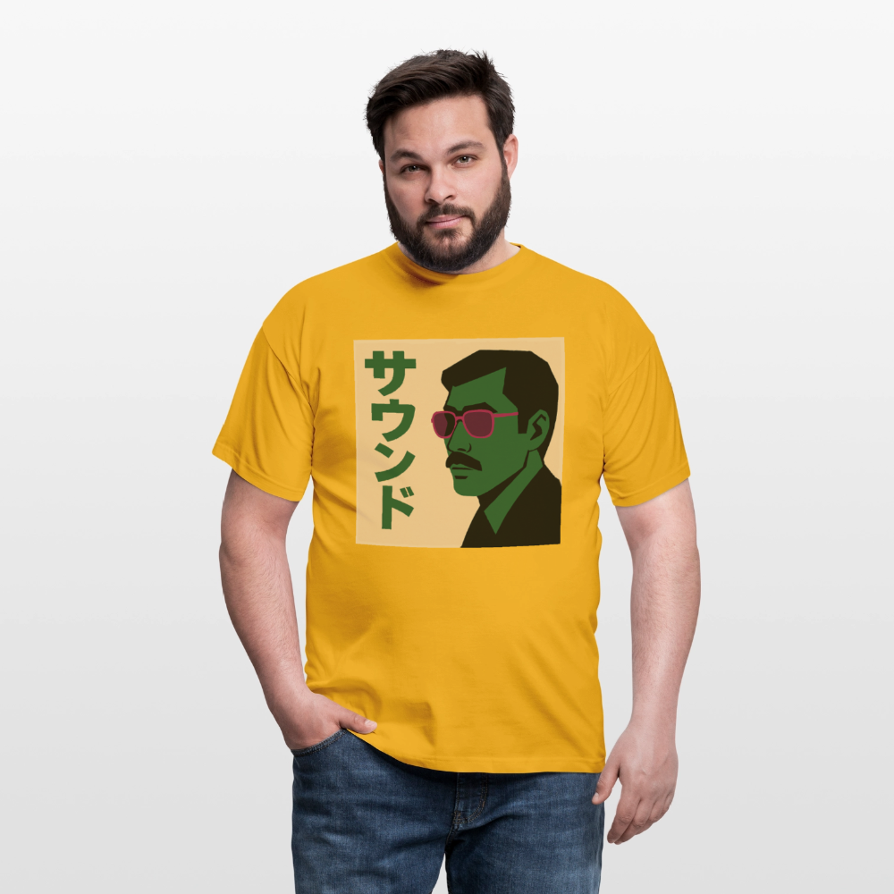 Nippon Sound, T-shirt unisex - gul