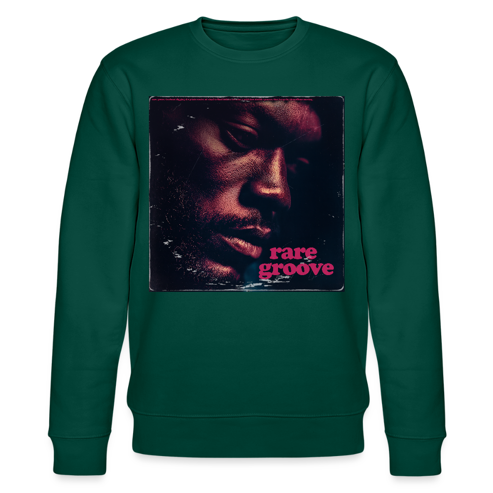 Groove Dust, Ekologisk sweatshirt CHANGER unisex från Stanley/Stella - skogsgrön