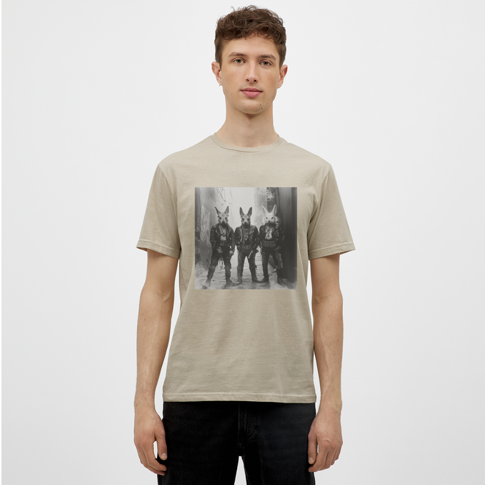 The Hare Raisers, T-shirt herr - sandbeige