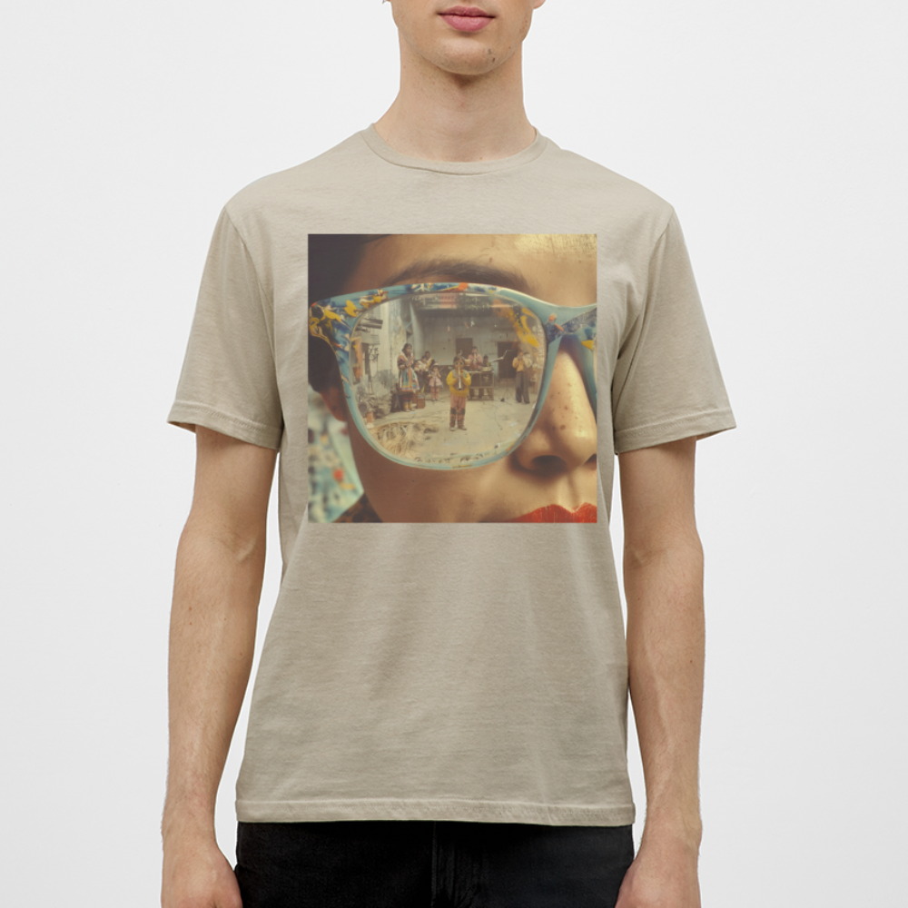 Reflektioner av Anderna, T-shirt herr - sandbeige