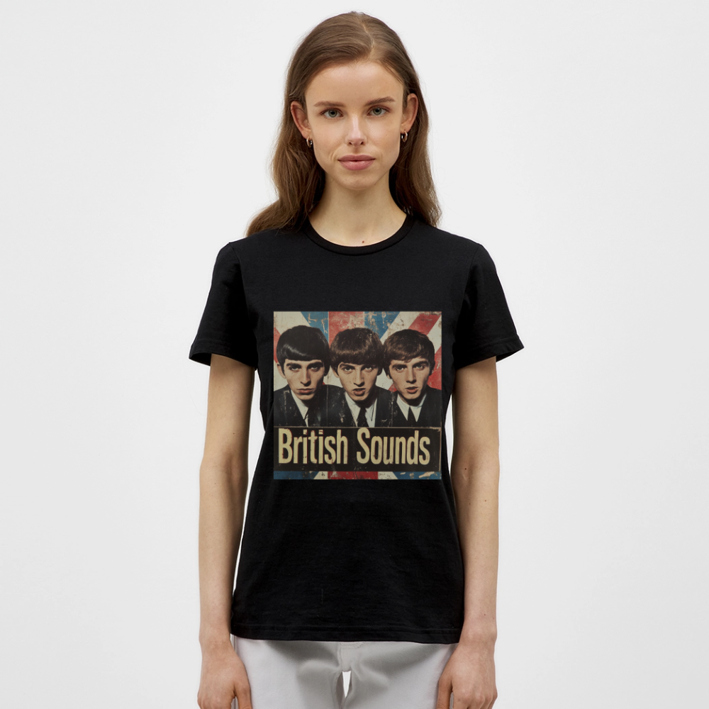 British sounds 1965, T-shirt dam - svart