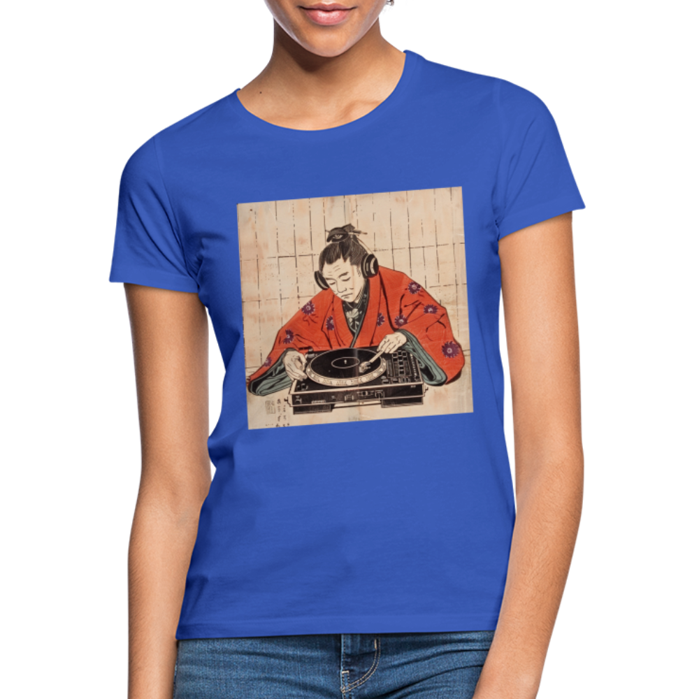 Echo från Edo, T-shirt dam - royalblå