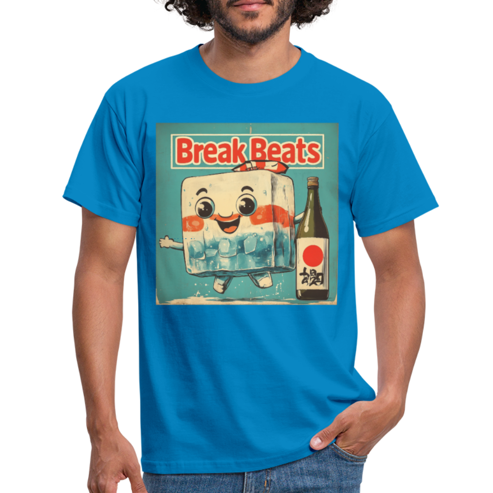Nippon Break Beats, T-shirt herr - kungsblå
