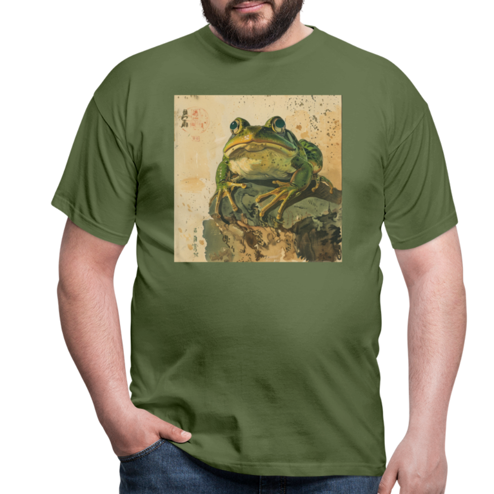 Grodan i Skymningen, T-shirt herr - Militärgrön