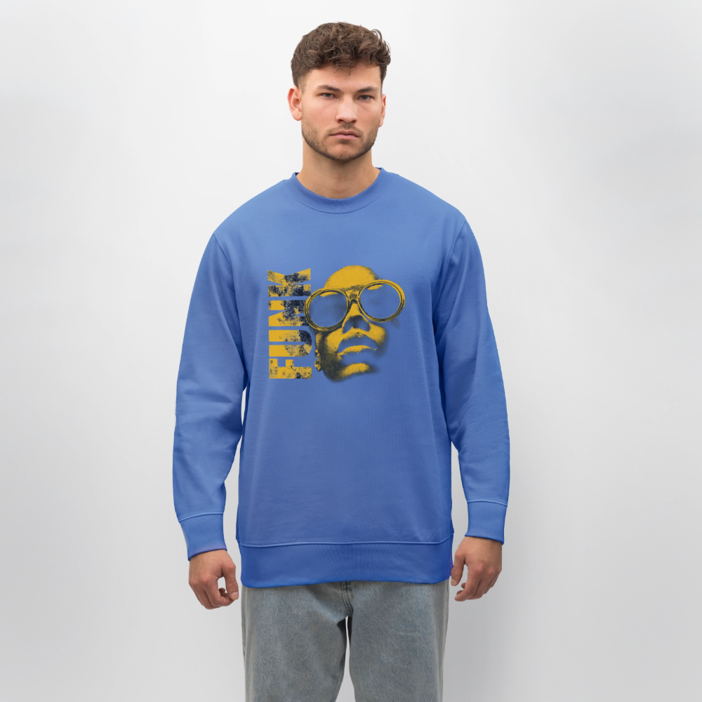 Funk Eternal, Ekologisk sweatshirt CHANGER unisex från Stanley/Stella - blå