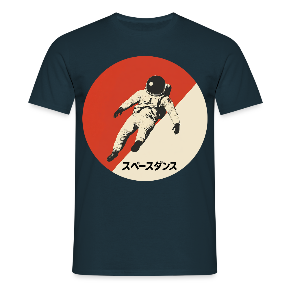 Space Dance, T-shirt unisex - marinblå