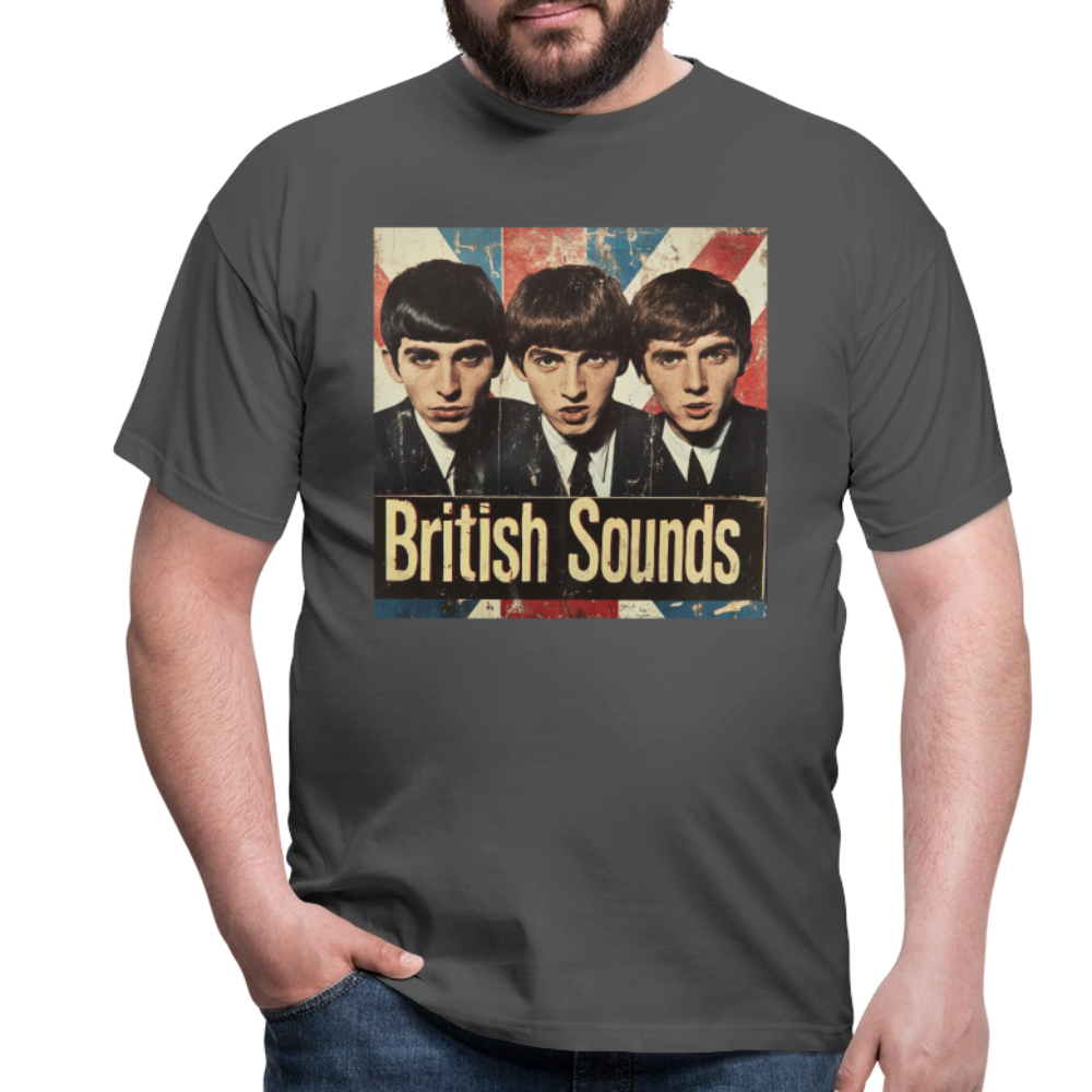 British sounds 1965, T-shirt herr - kolgrå