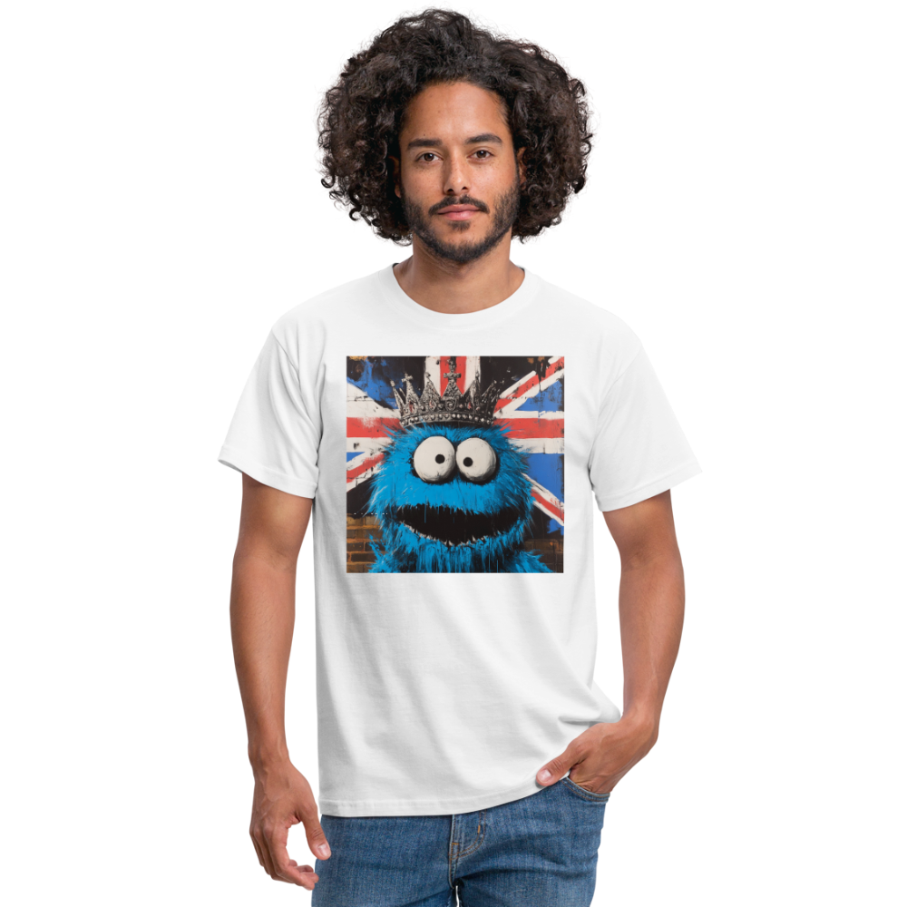 Monsters & Monarchs, T-shirt herr - vit