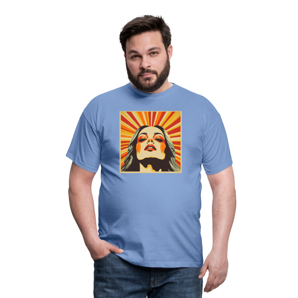 Dagens Första Strålar, T-shirt herr - carolina blue