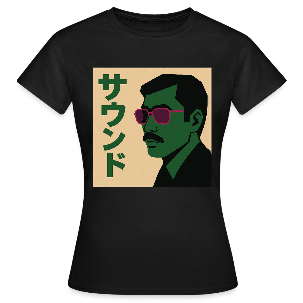 Nippon Sound, T-shirt dam - svart