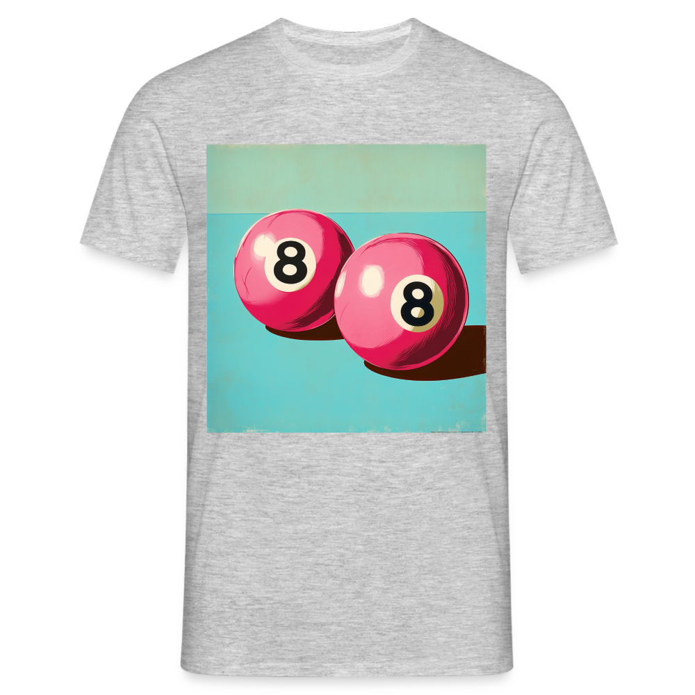 Rosa Rivaler, T-shirt herr - gråmelerad
