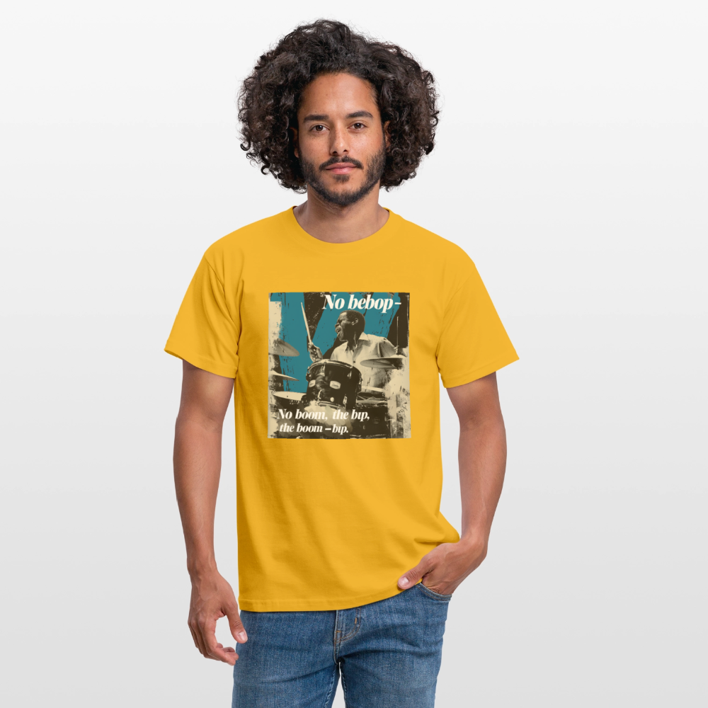 Push It Bebop, T-shirt unisex - gul