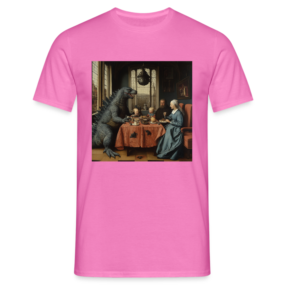 Familjens Fest med Gäst,T-shirt herr - rosa