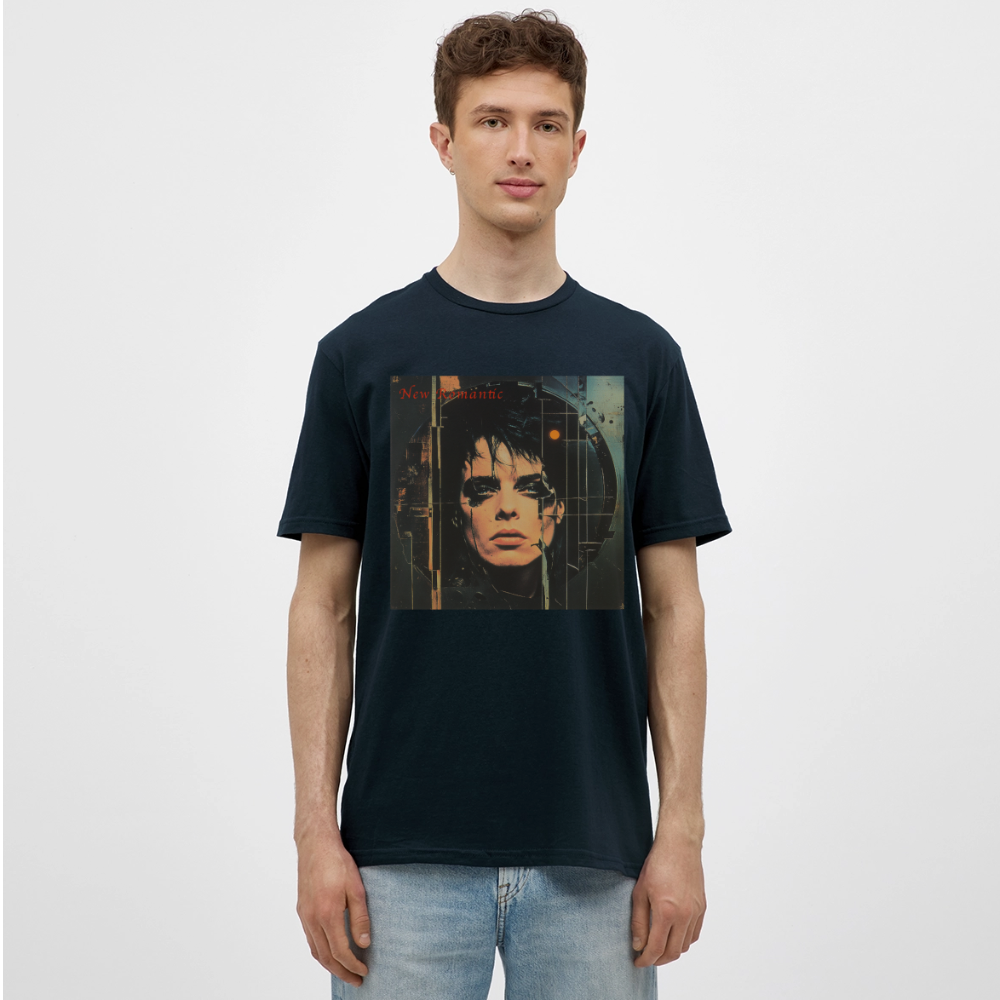 New Romance, T-shirt herr - marinblå