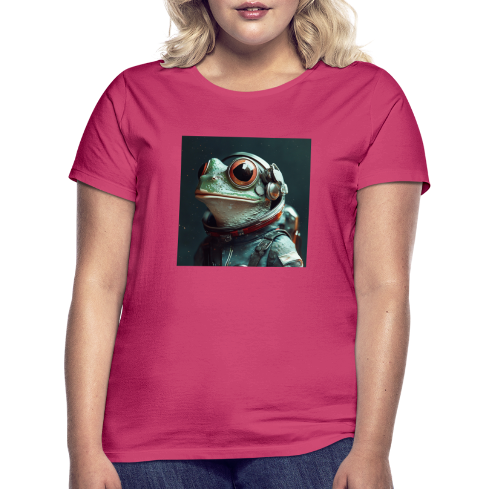 AstroFrog Amazonas, T-shirt dam - azalea