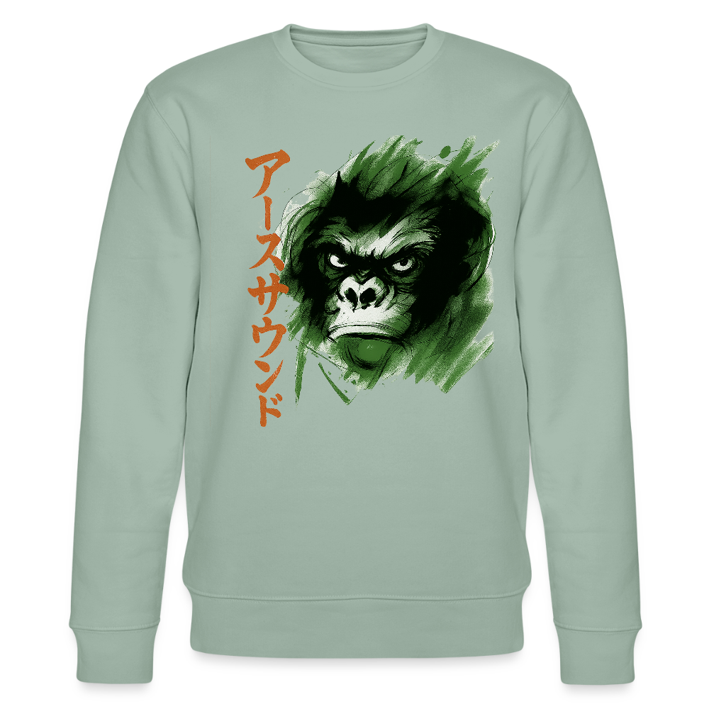 Earth Sound, Ekologisk sweatshirt CHANGER unisex från Stanley/Stella - ljus grågrön