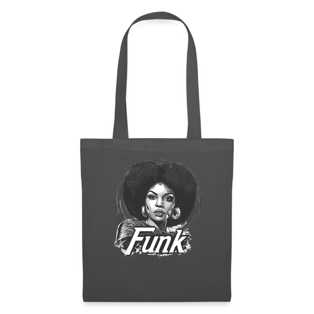 Funk Queen: Power in Motion, (transparent bakgrund) TygvÀska - grafitgrÄ