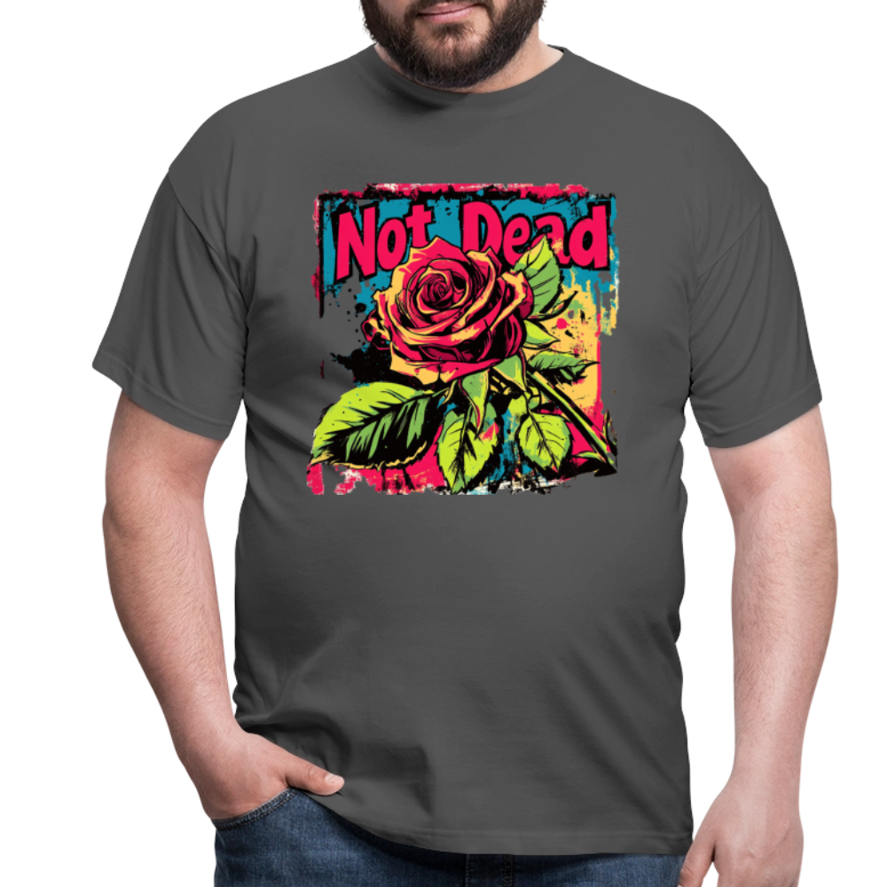 Den Eviga Rosen, T-shirt herr - kolgrå