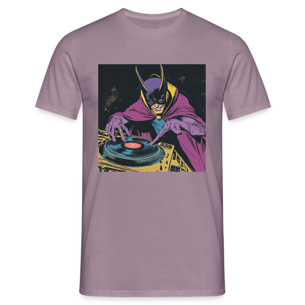 Purple Pulse, T-shirt herr - lilagrå