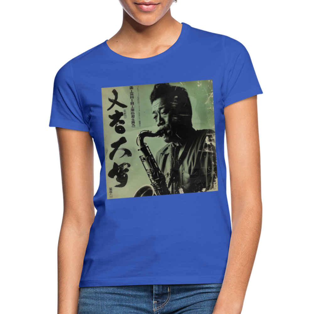 Live Mount Fuji Jazzcafé , T-shirt dam - royalblå