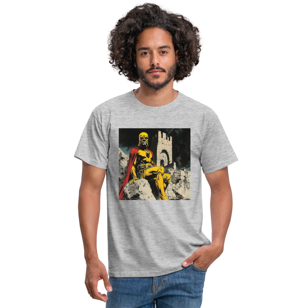 Orkalon, T-shirt herr - gråmelerad