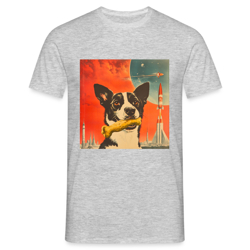Stjärnorna Nära, T-shirt herr - gråmelerad