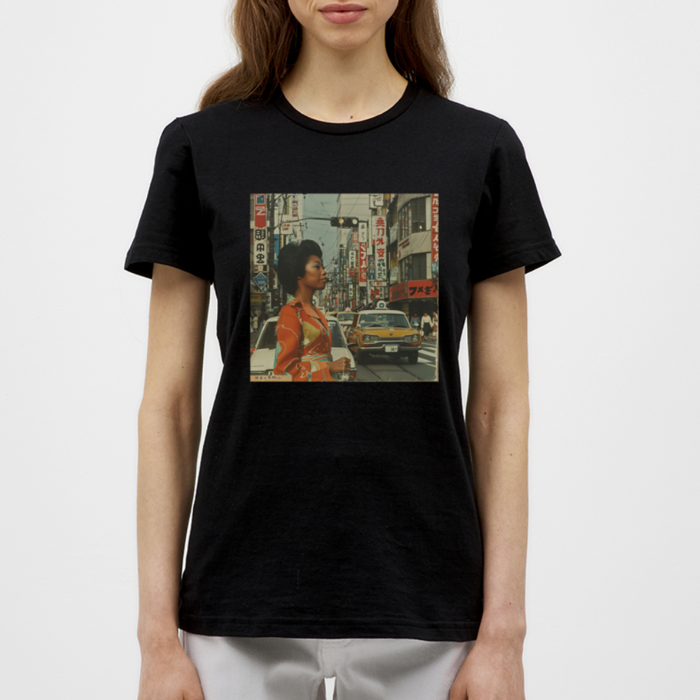 Yumi Sakamoto, T-shirt dam - svart