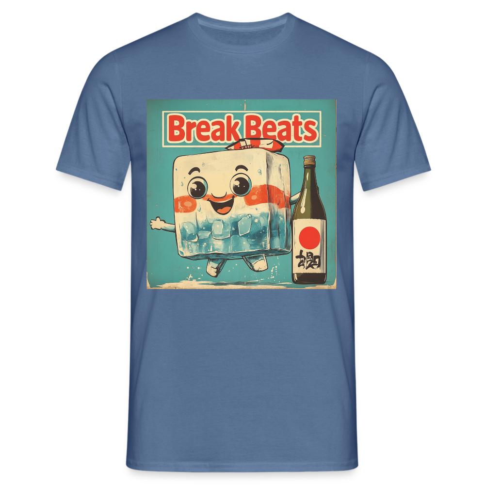 Nippon Break Beats, T-shirt herr - duvblå