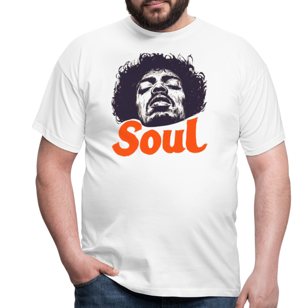 Kärlek, frihet och rättvisa, T-shirt herr - vit