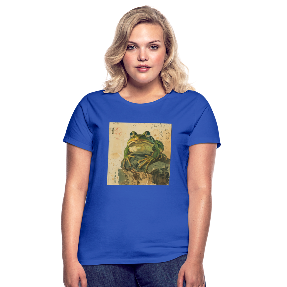 Grodan i Skymningen, T-shirt dam - royalblå