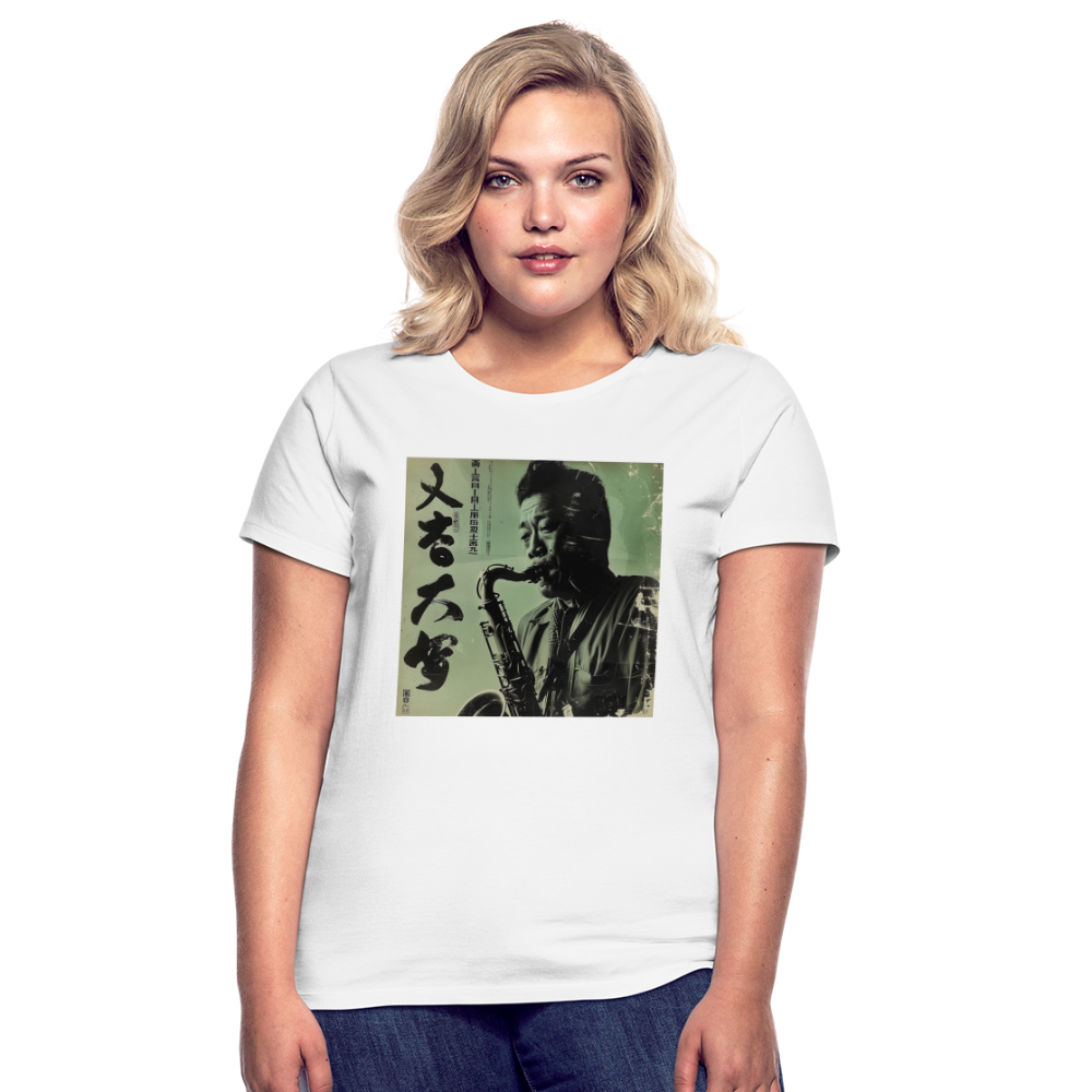 Live Mount Fuji Jazzcafé , T-shirt dam - vit