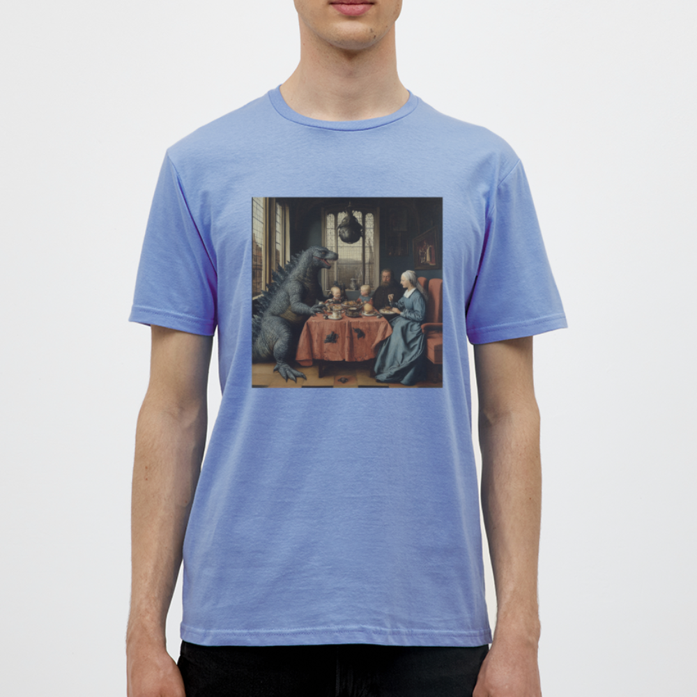Familjens Fest med Gäst,T-shirt herr - carolina blue