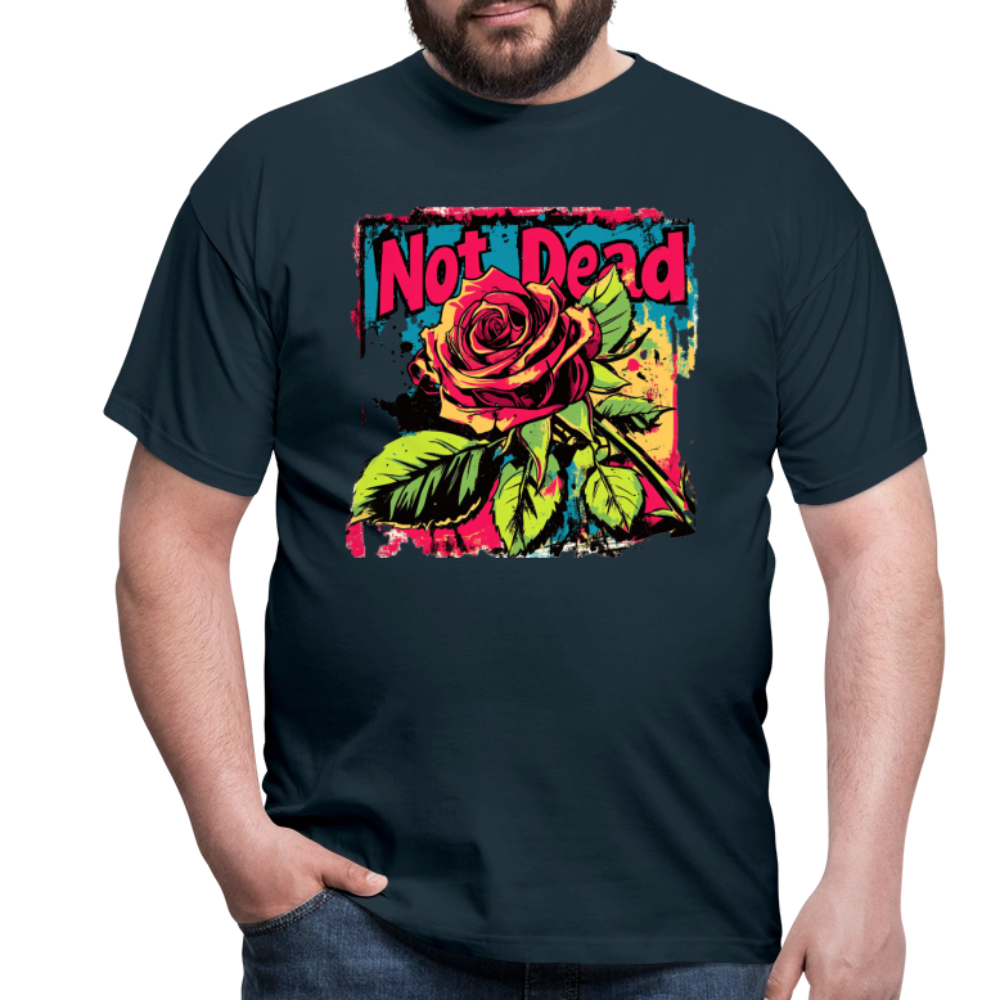 Den Eviga Rosen, T-shirt herr - marinblå
