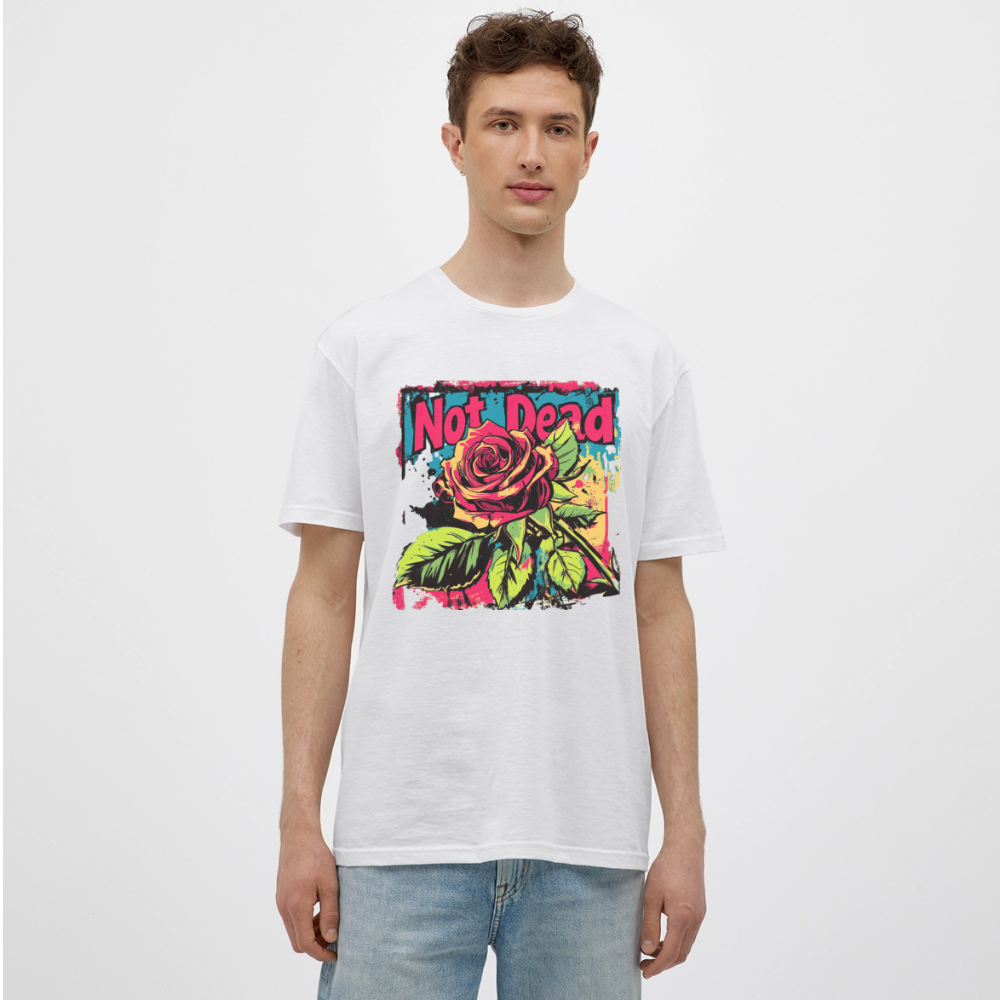 Den Eviga Rosen, T-shirt herr - vit