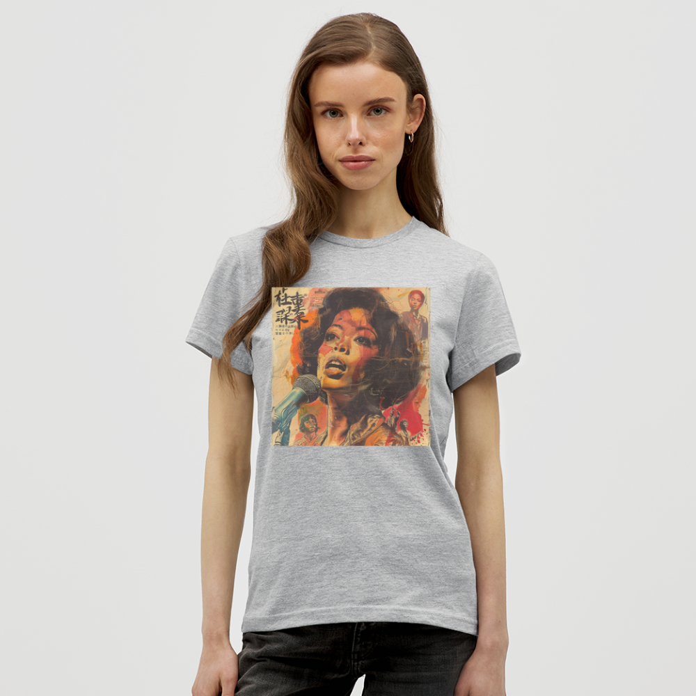 Soundtrack, Soul Undercover, T-shirt dam - gråmelerad