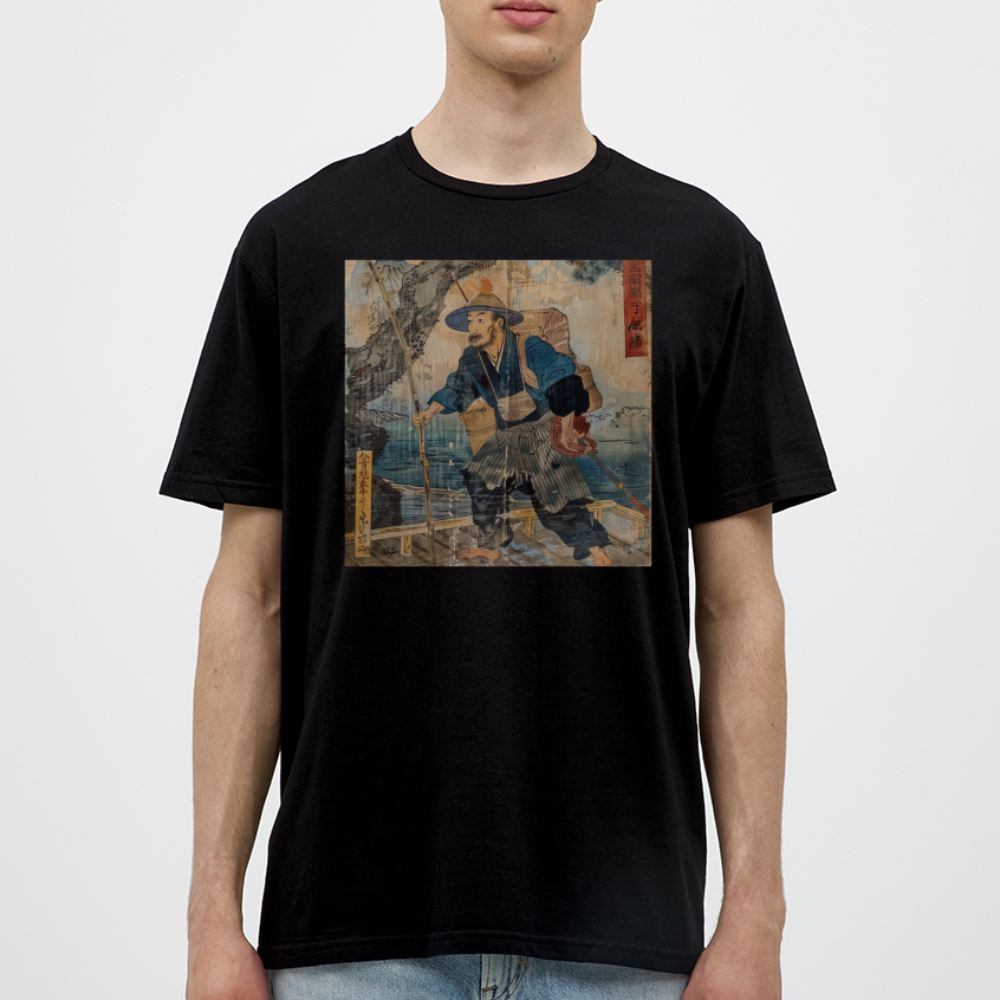Fiskaren som bytte karriär, T-shirt herr - svart