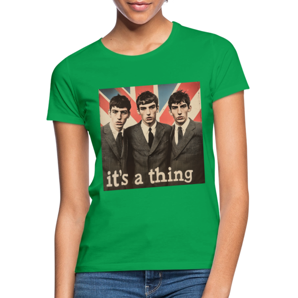 British, Bold & Unapologetic, T-shirt dam - kellygrön
