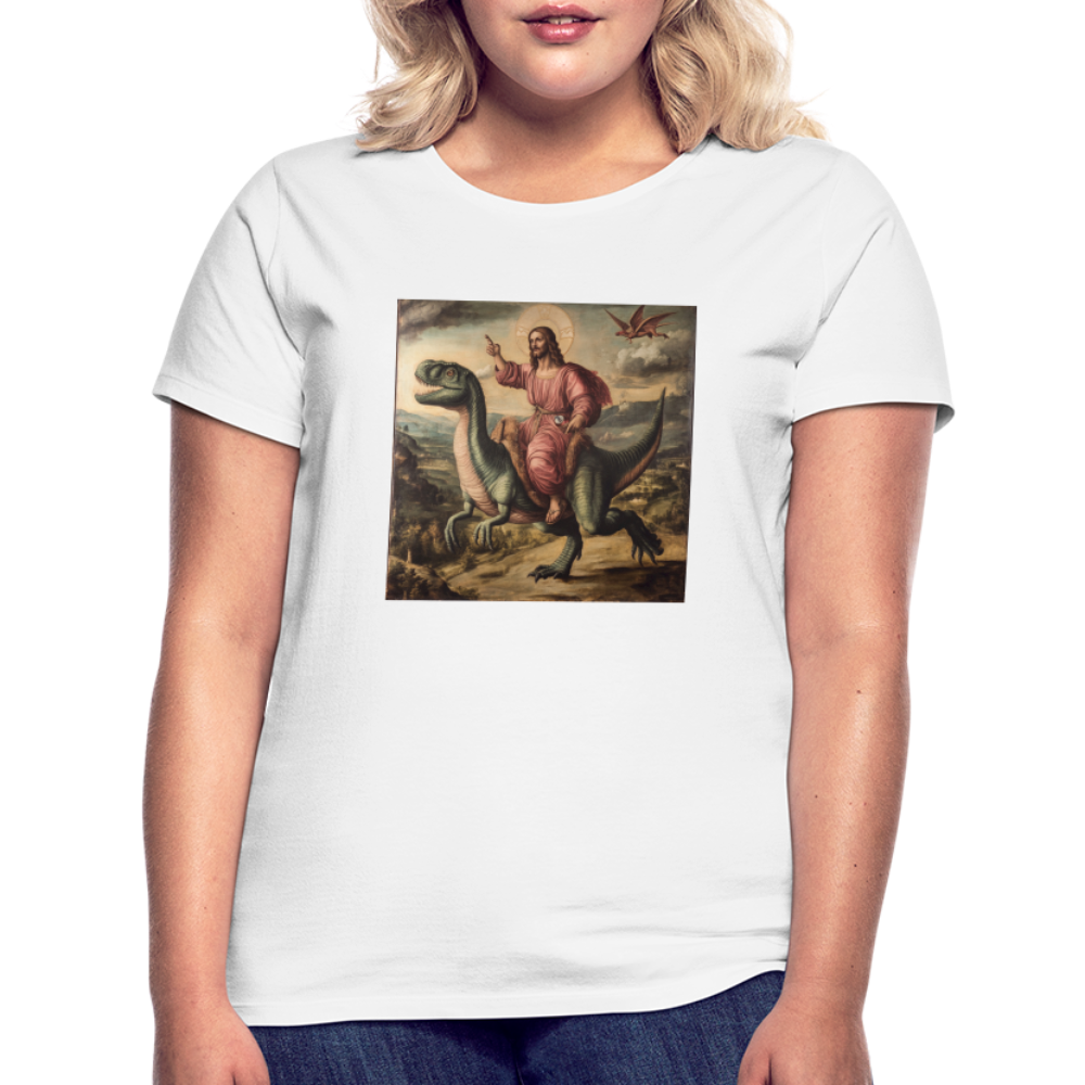 Ritten genom Tiden, T-shirt dam - vit