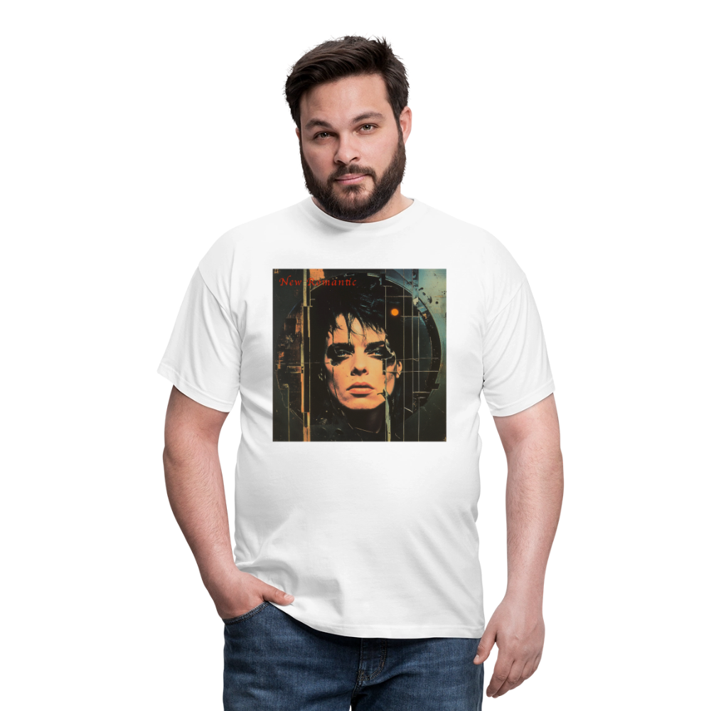 New Romance, T-shirt herr - vit