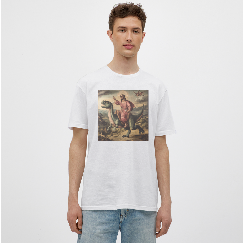 Ritten genom Tiden, T-shirt herr - vit