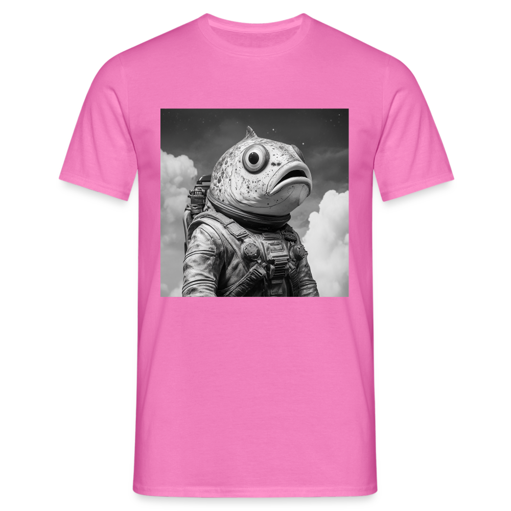 En ensam simtur i universum, T-shirt herr - rosa