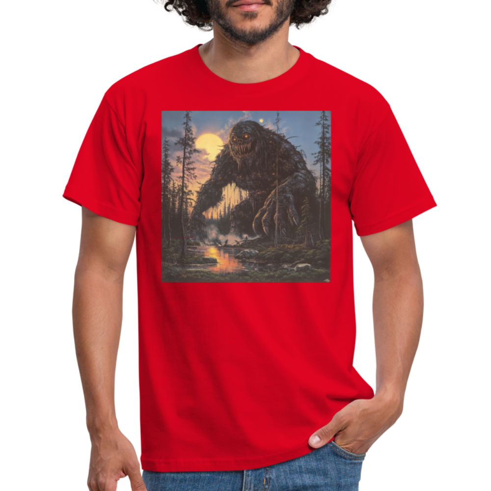 I Skuggorna av Värmland, T-shirt herr - röd