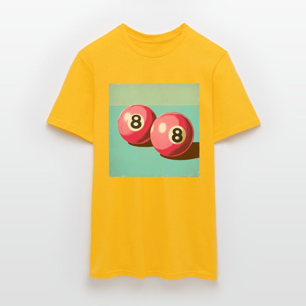 Rosa Rivaler, T-shirt herr - gul