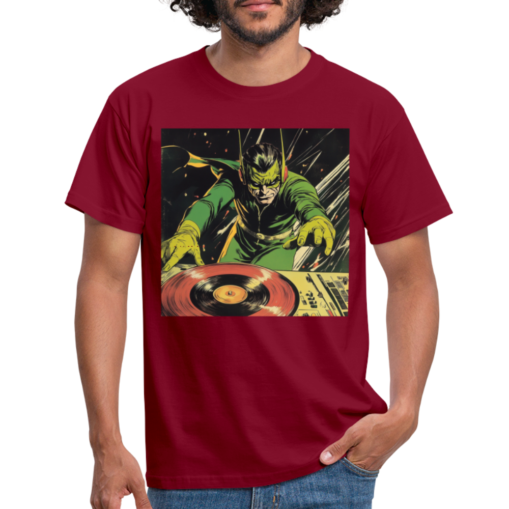 Vibe Venom, T-shirt herr - tegelröd