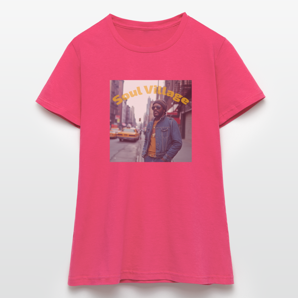 Soul Village, T-shirt dam - azalea