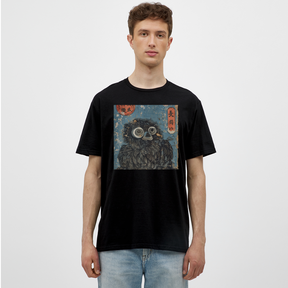 Denimiko, T-shirt herr - svart
